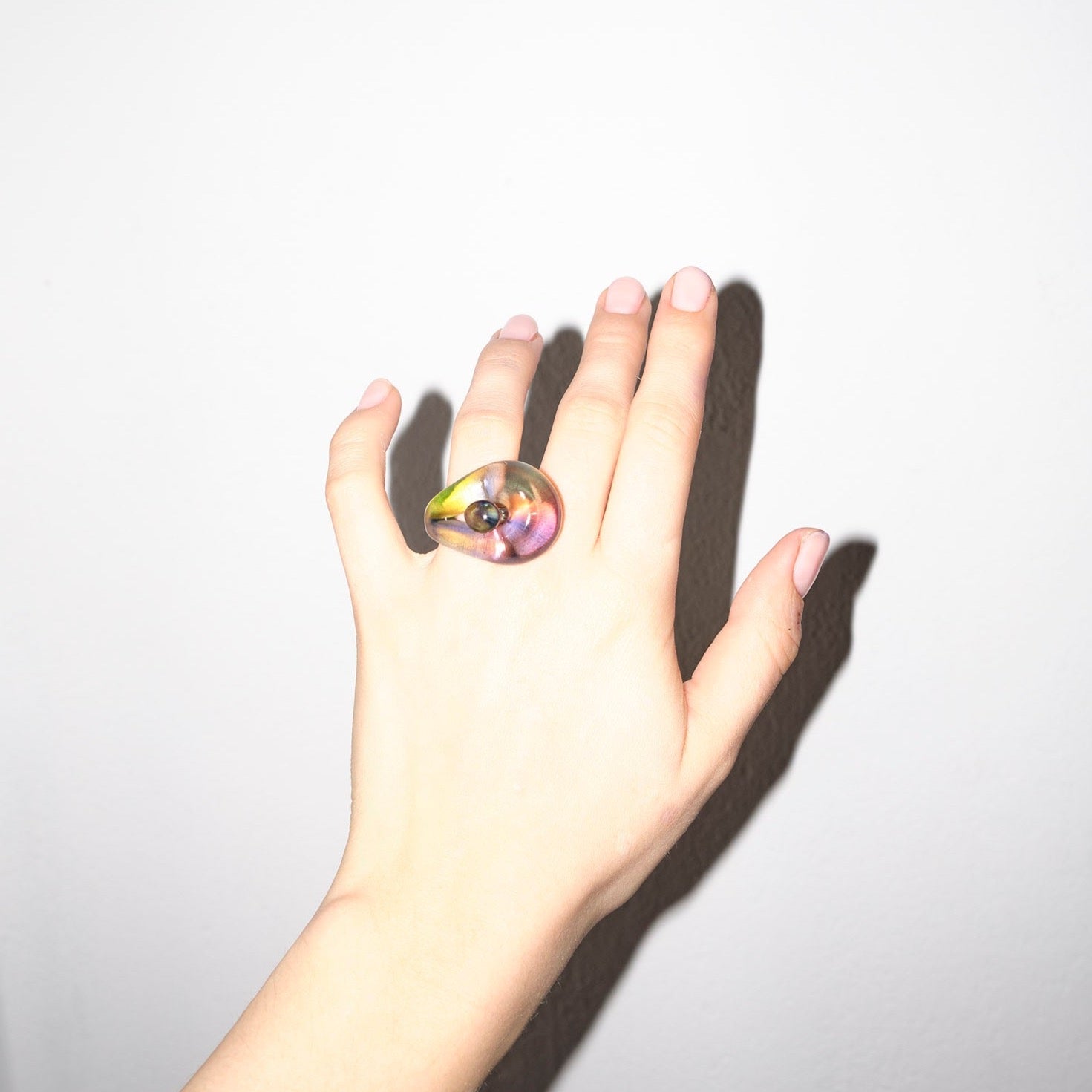 Circle of Y Chunky Resin Ring Montana Sacra | ODASSEY