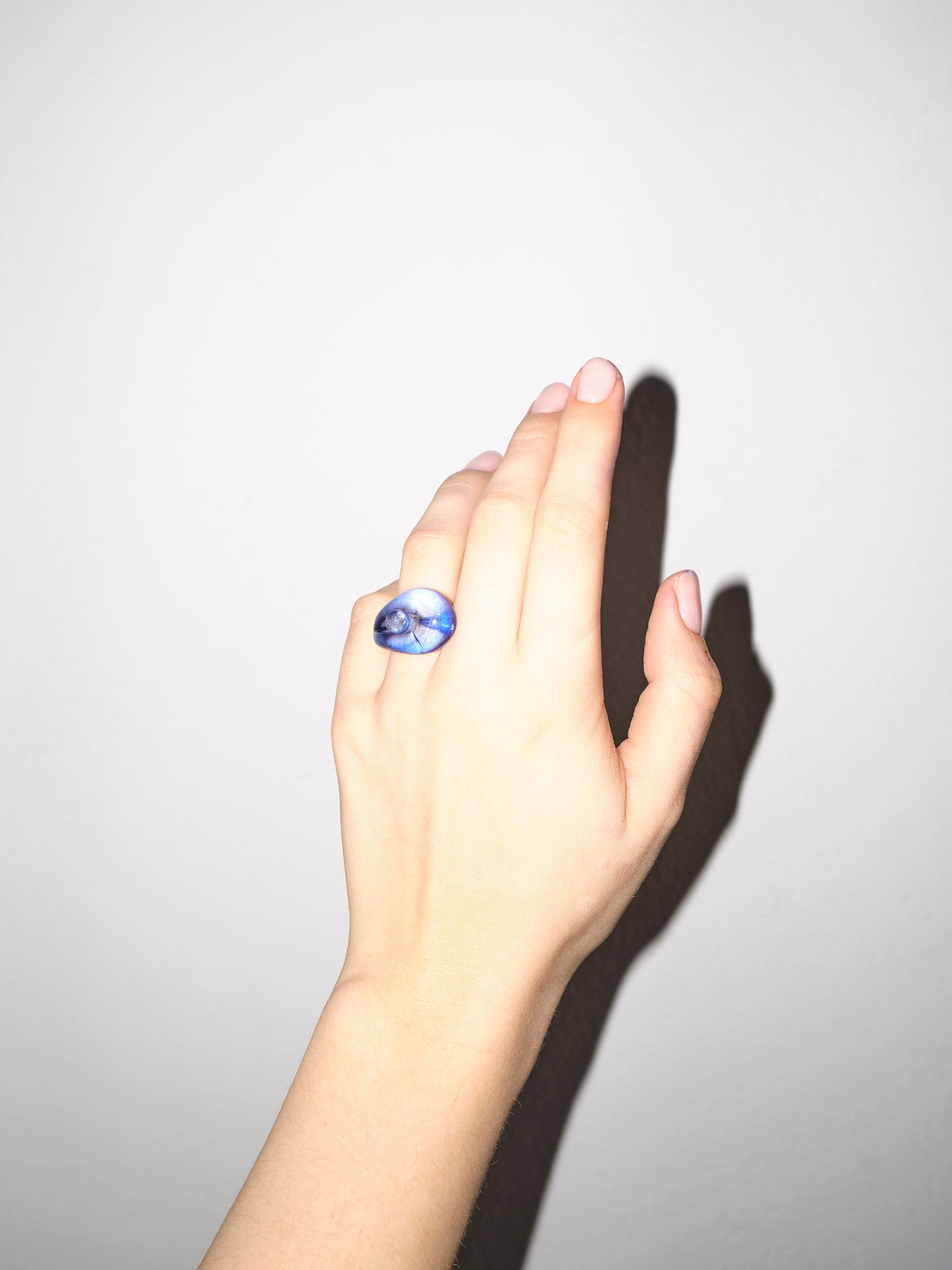 Circle of Y Chunky Kunststoff Ring My Blueberry Nights | ODASSEY