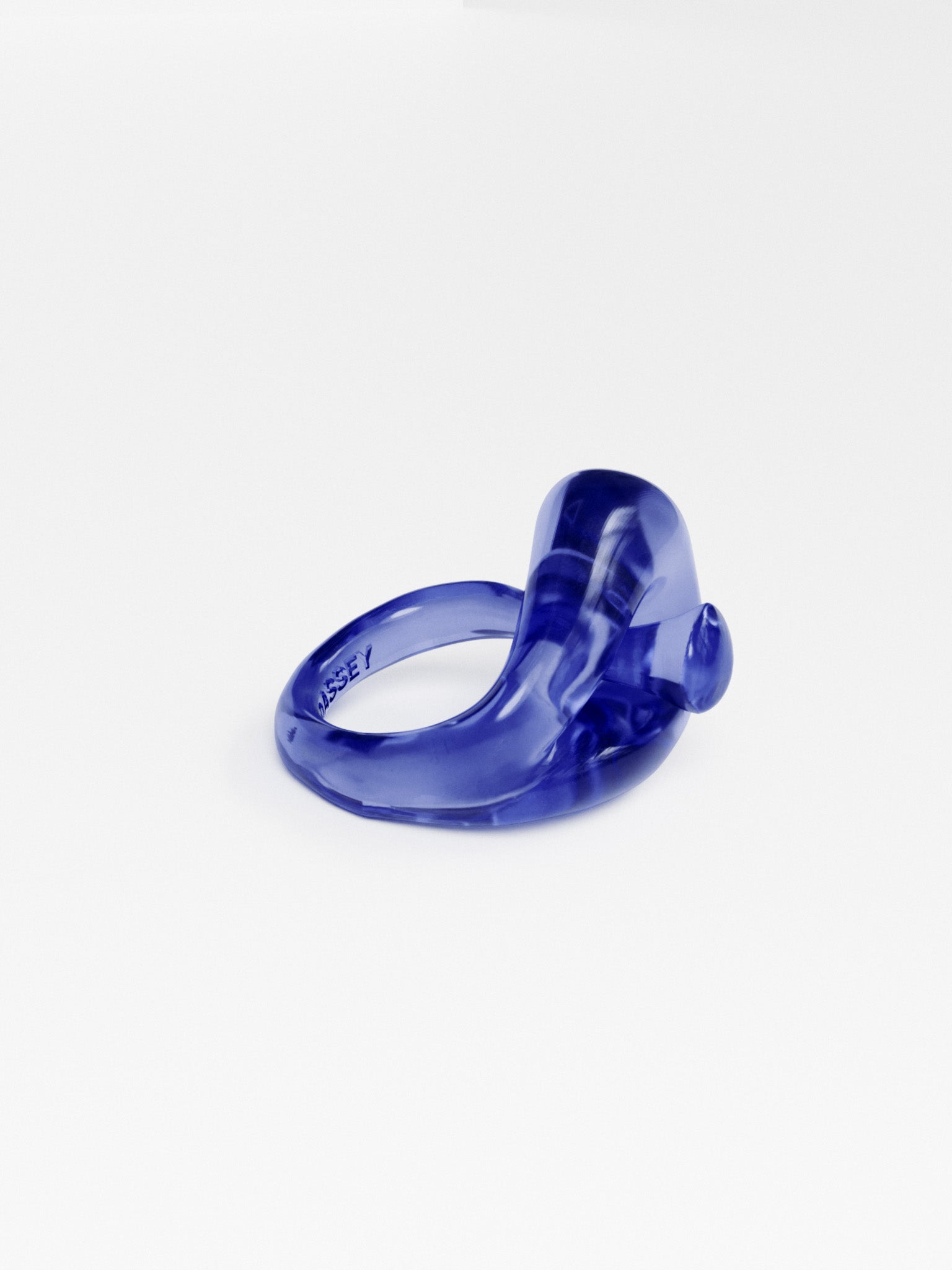 Circle of Y Chunky Resin Ring My Blueberry Nights | ODASSEY