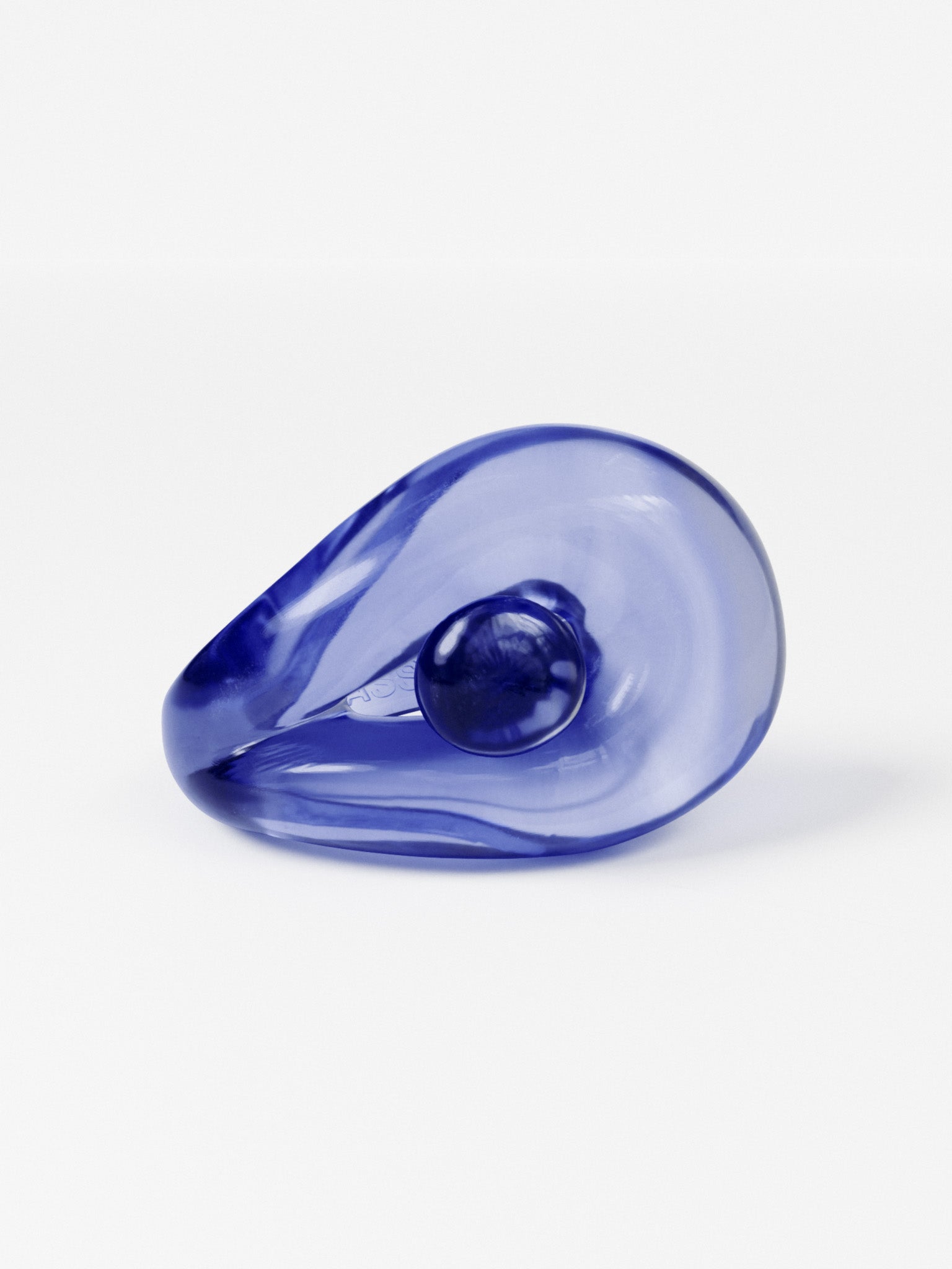 Circle of Y Chunky Resin Ring My Blueberry Nights | ODASSEY