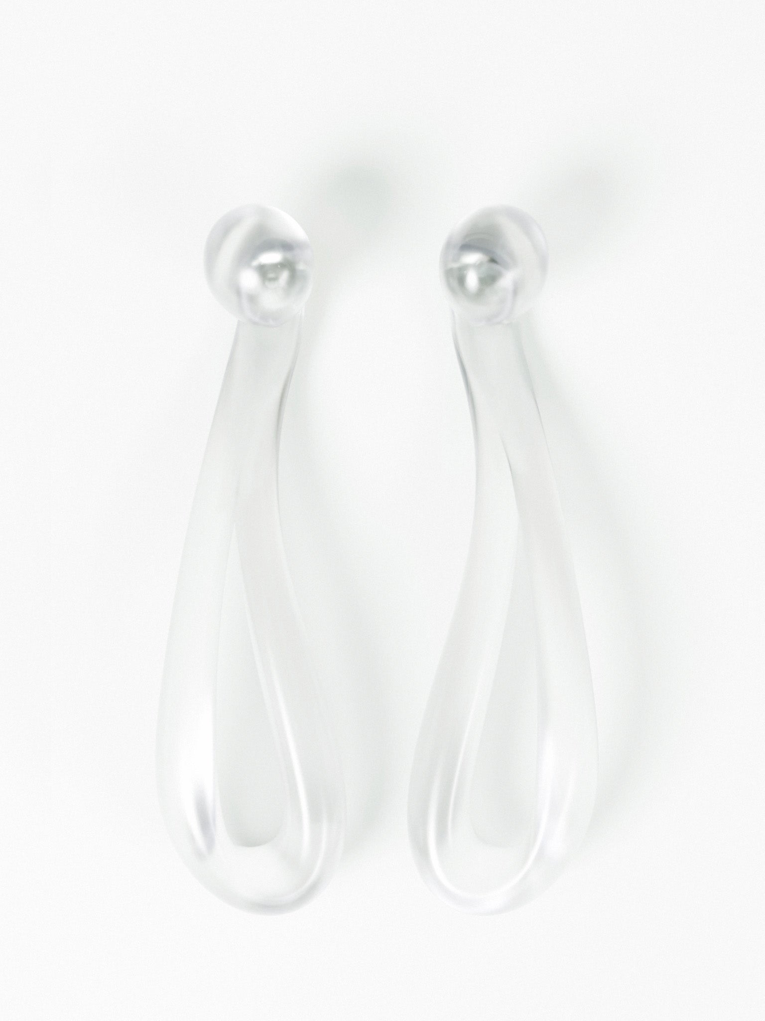 Circle of Y Resin Drop Earrings | ODASSEY