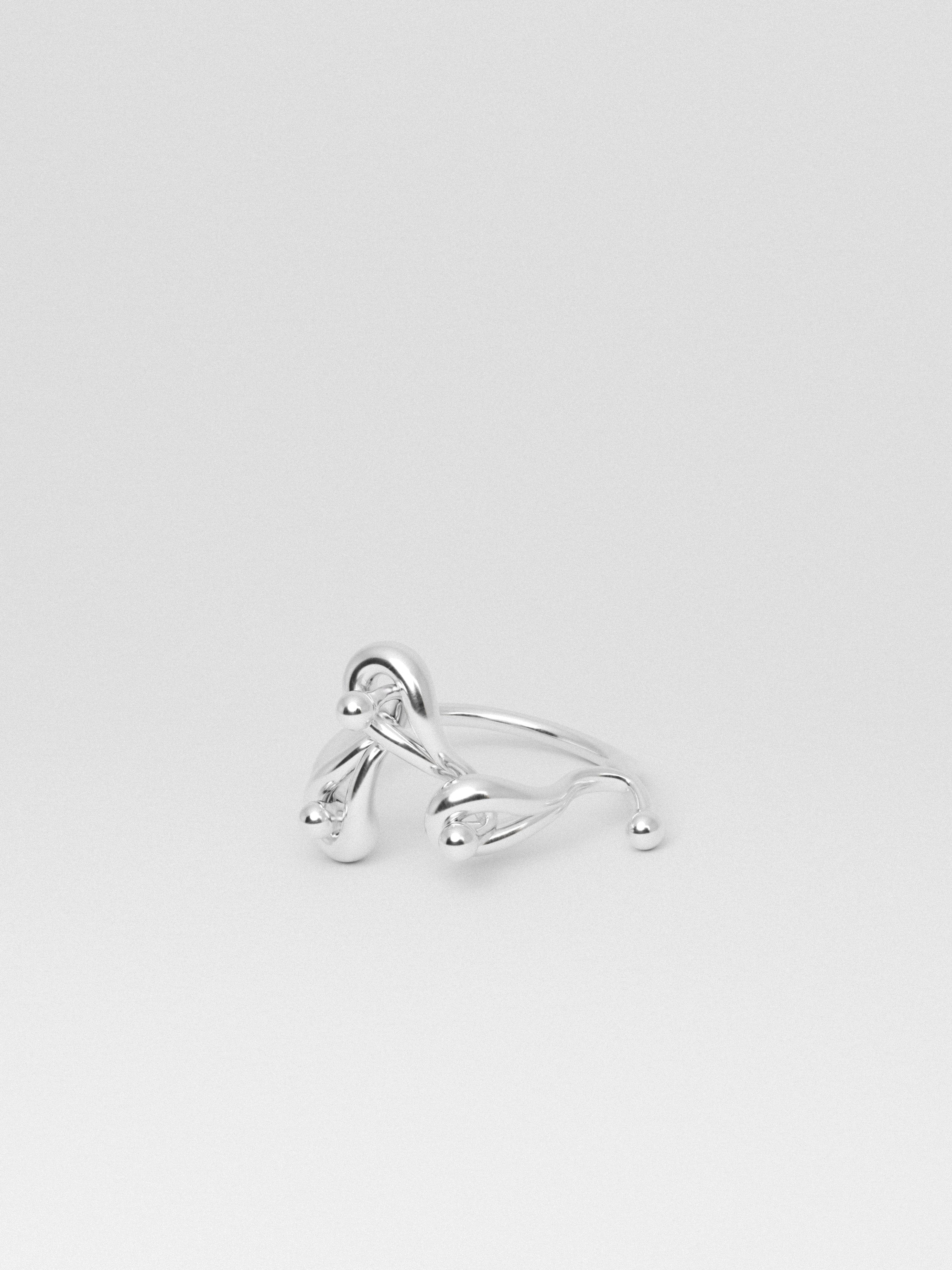 CIRCLE OF Y Silver Rise Ring | ODASSEY